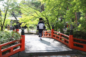 きものでお出掛け…紫野 源光庵