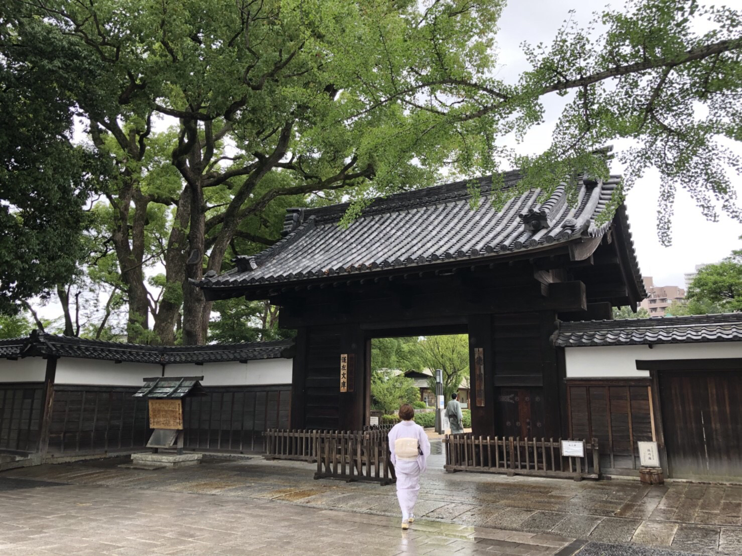きもので徳川美術館&ちょっぴり贅沢ランチ