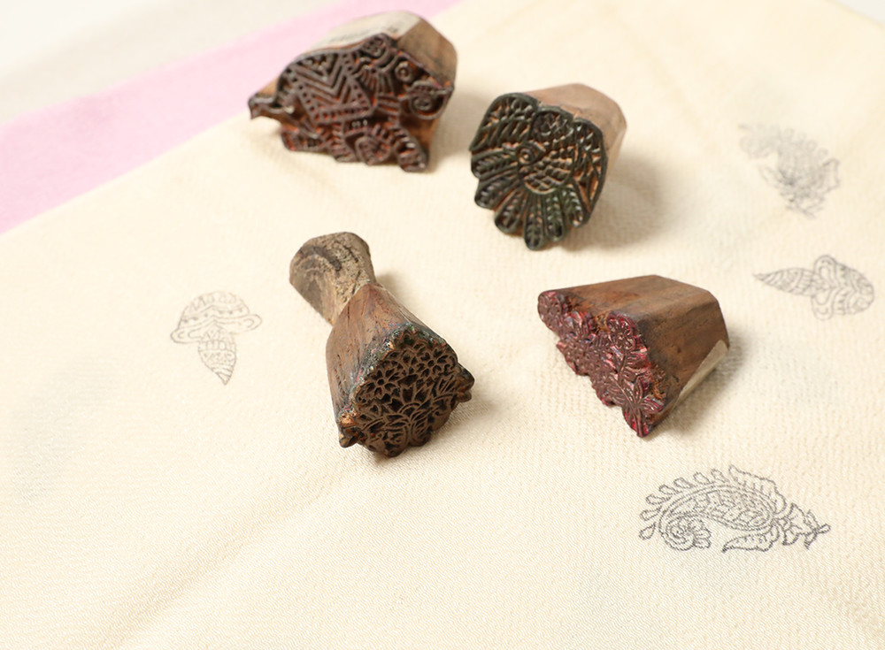 “貴久樹” による~木版摺り帯揚げ体験~