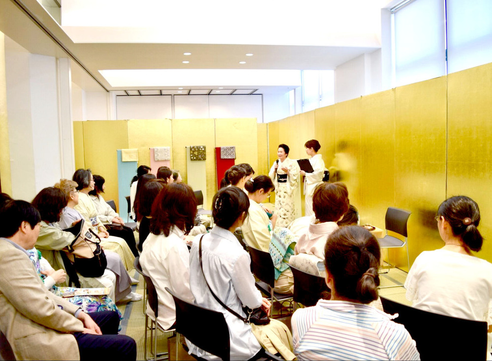 大久保信子先生 トークショー 今日から使える! 「着付けワンポイント講座」
