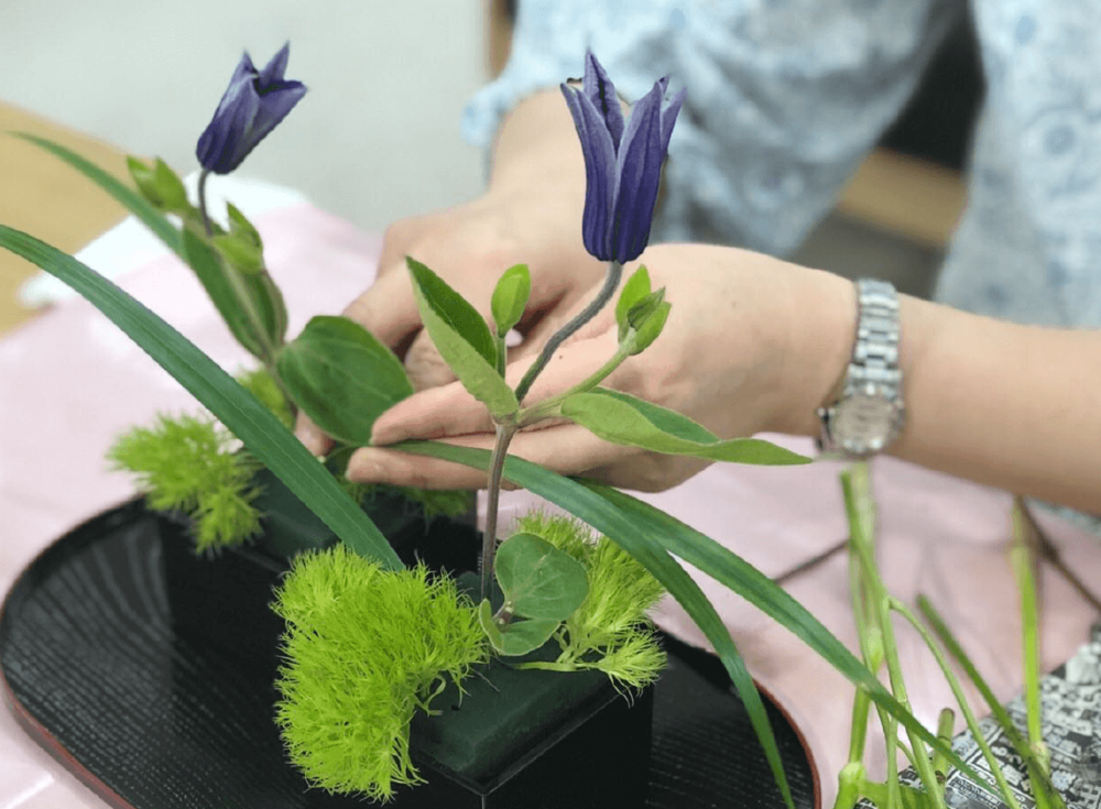 着物屋で体験!生け花教室