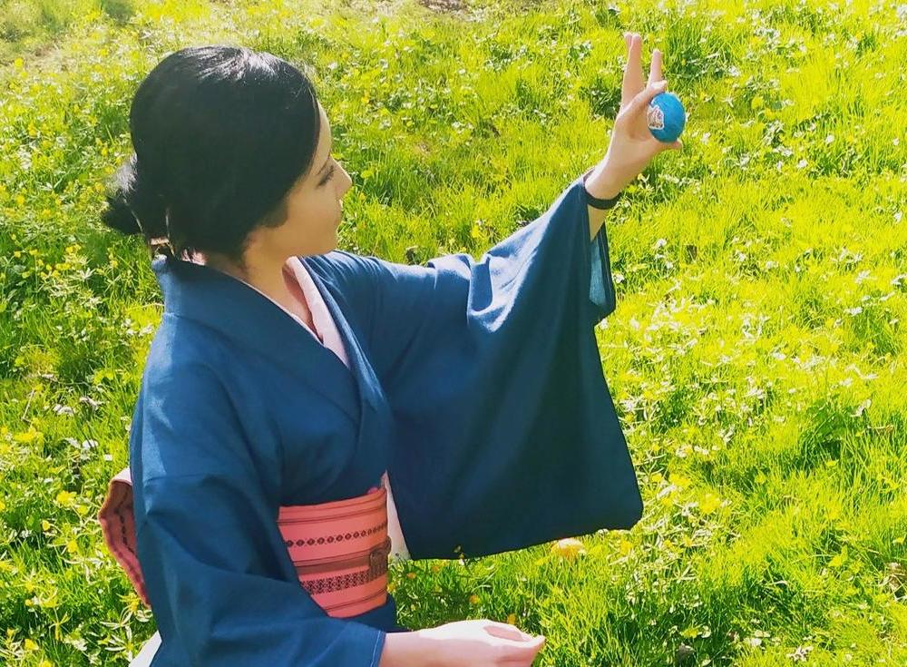 着物で過ごすイースター Frohe Ostern! 「WORLD KIMONO SNAPS」 ‐ GERMANY ‐