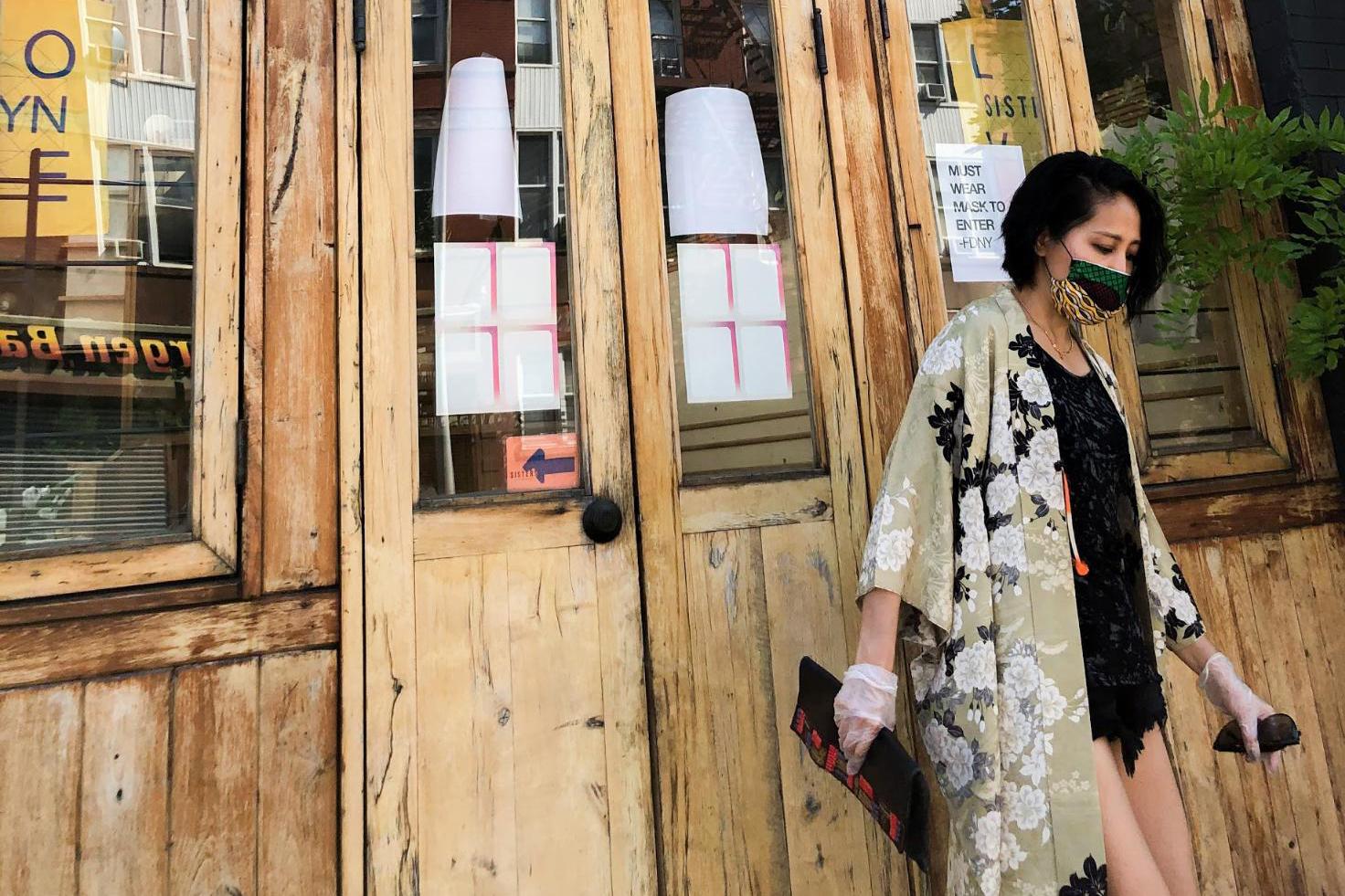 マスクがファッションの一部になる日 「WORLD KIMONO SNAPS」 ‐ NEW YORK ‐