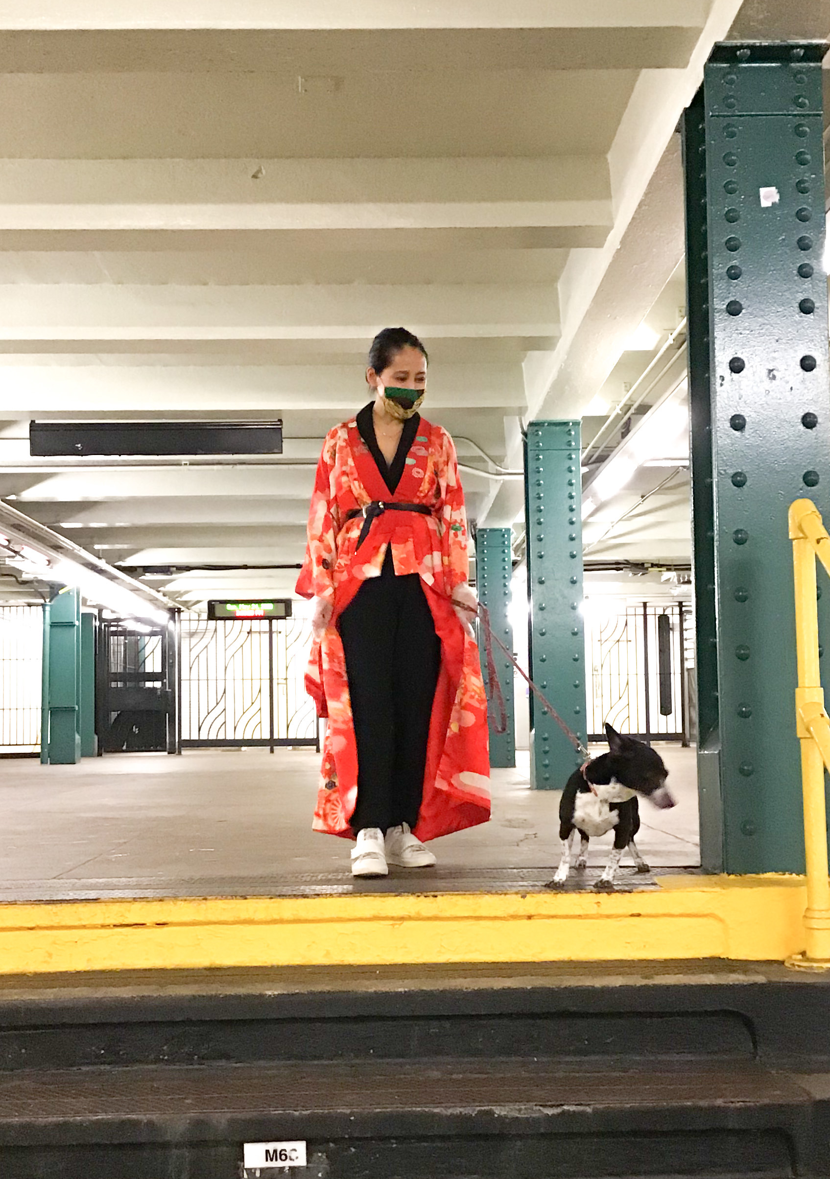 マスクがファッションの一部になる日 World Kimono Snaps New York 着物 和 京都に関する情報ならきものと