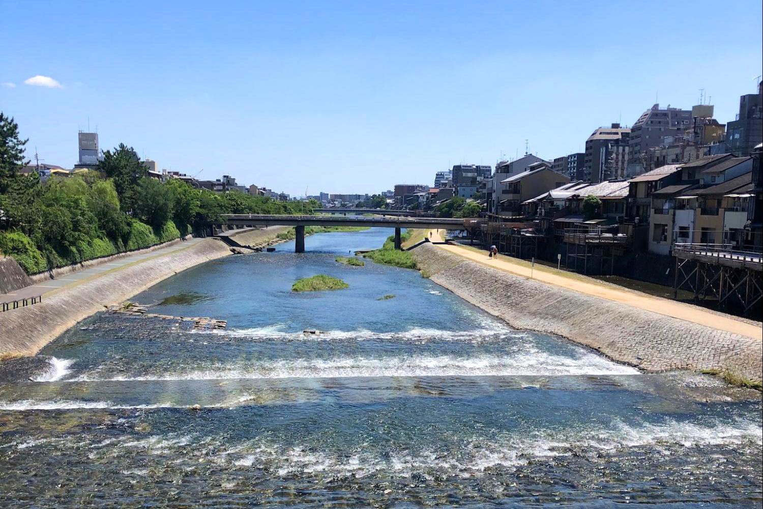 鴨川の景色