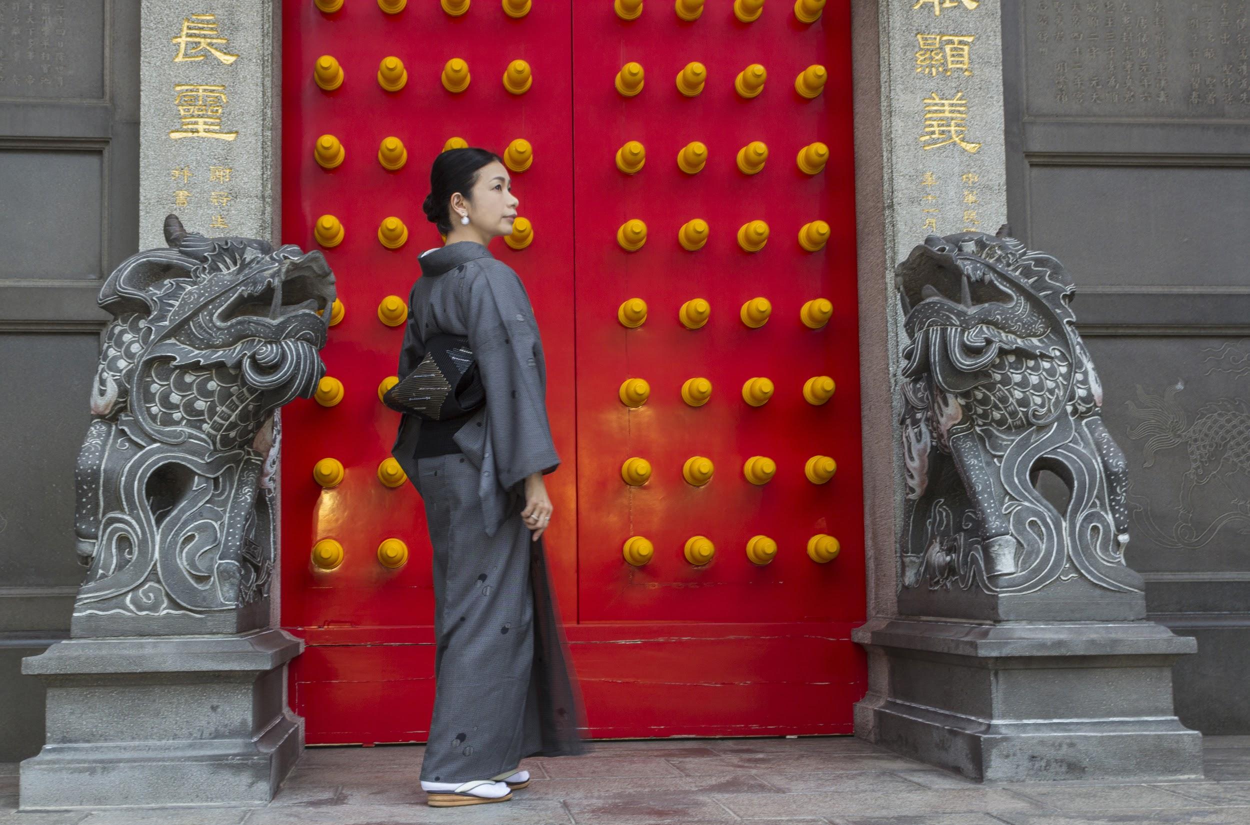 オトナの夏着物 装いに涼をあらわす 「WORLD KIMONO SNAPS」 - TAIWAN -