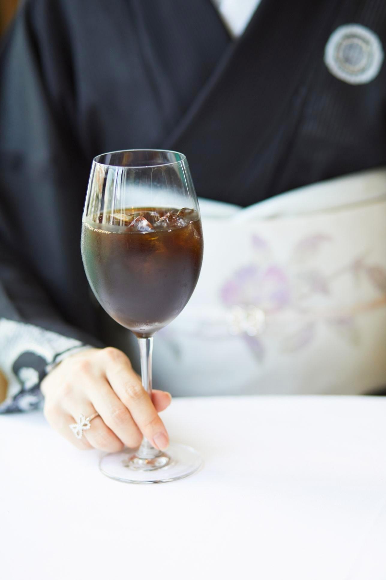 食後のアイスコーヒー
