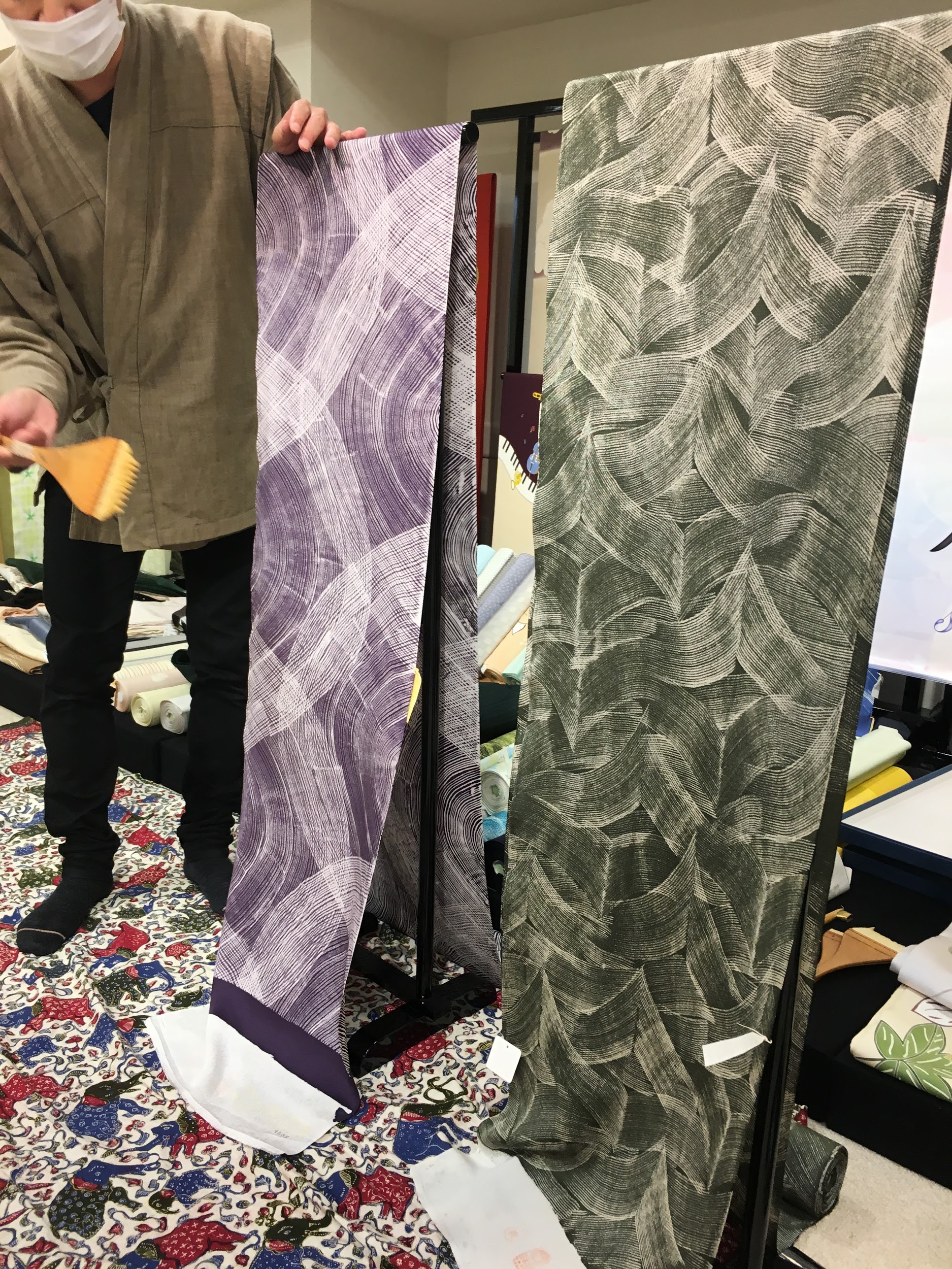 西原染匠・彩麗（sarai）「友禅染のよもやま話」 銀座店イベント