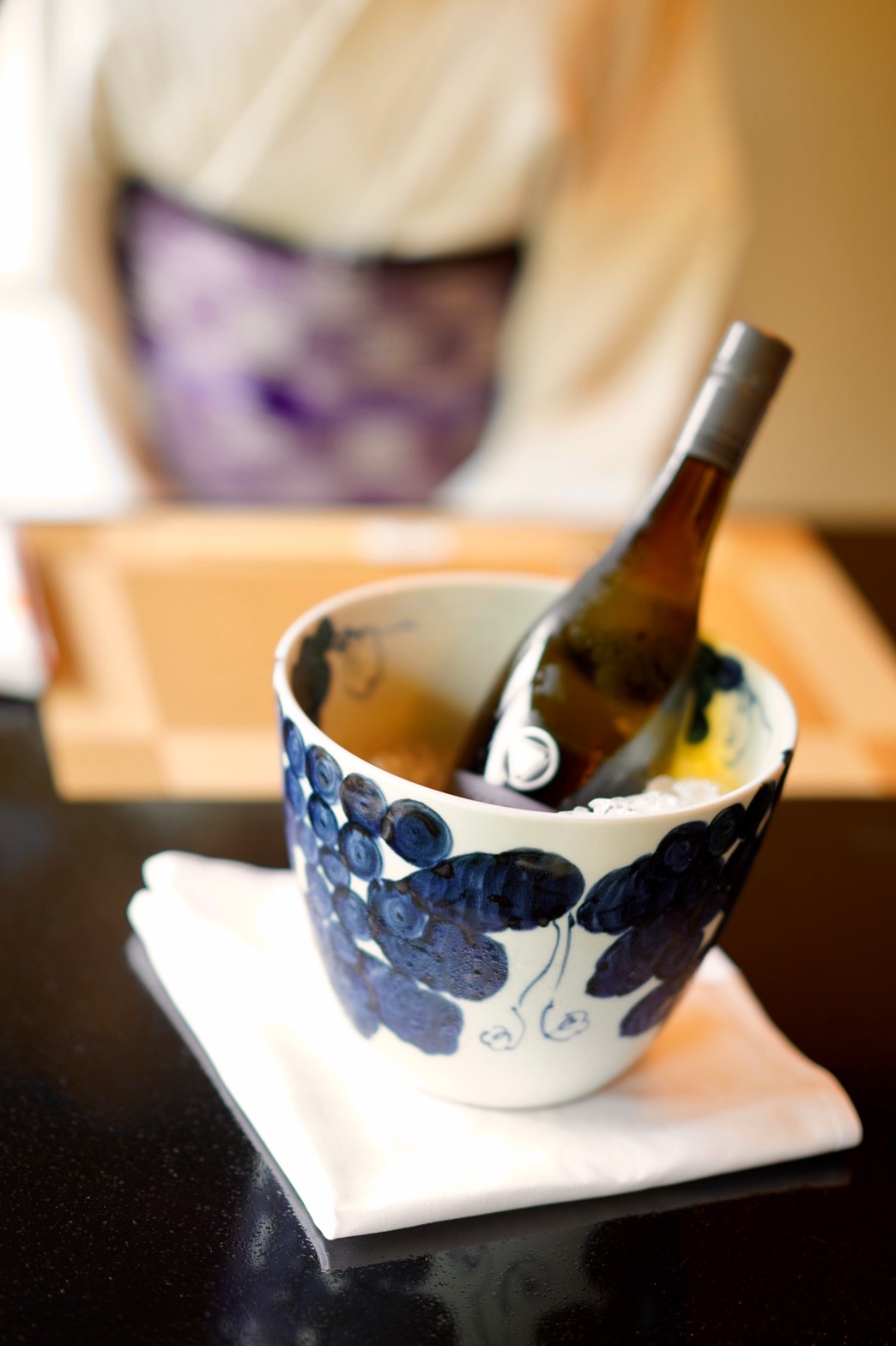 和食以外の店舗もある“うかい”のお店は美味しいワインがいただけます