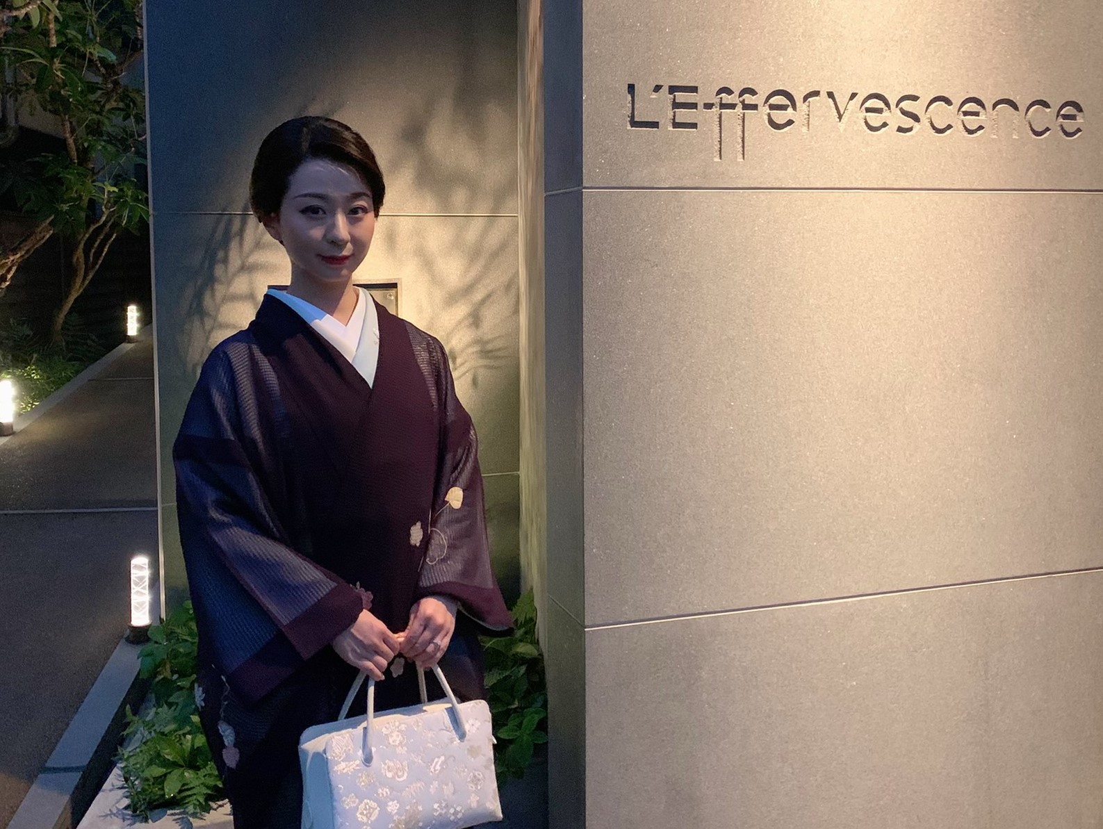 入口にて