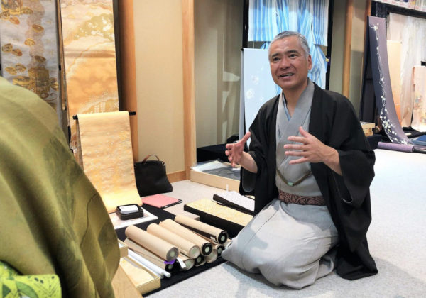 梅垣織物・梅垣慶太郎氏トークショー