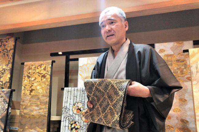 梅垣織物・梅垣慶太郎氏トークショーin京都店 伝統を再構築する 梅垣織物・梅垣慶太郎氏トークショーin京都店 伝統を再構築する