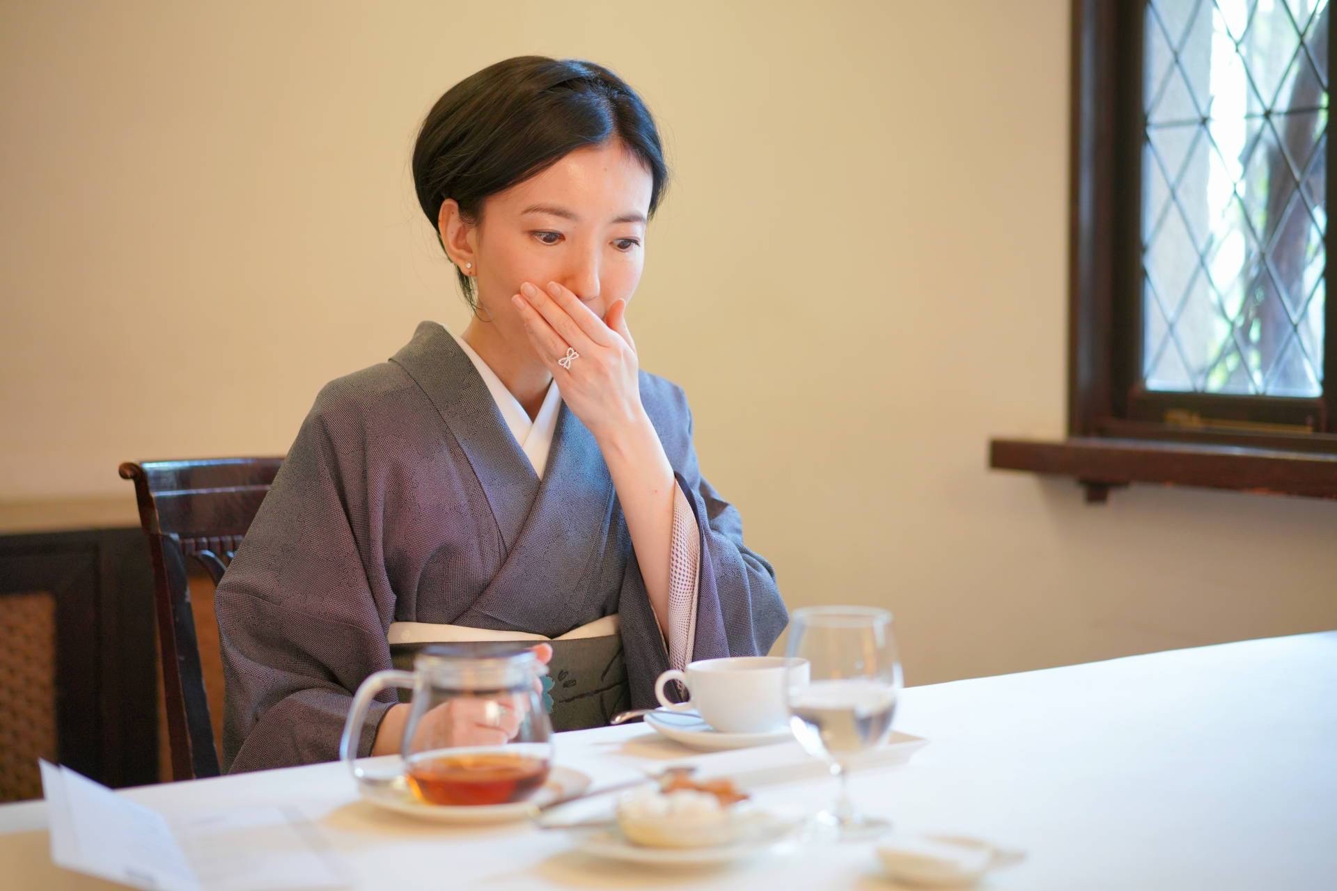 チョコレートの中には…。