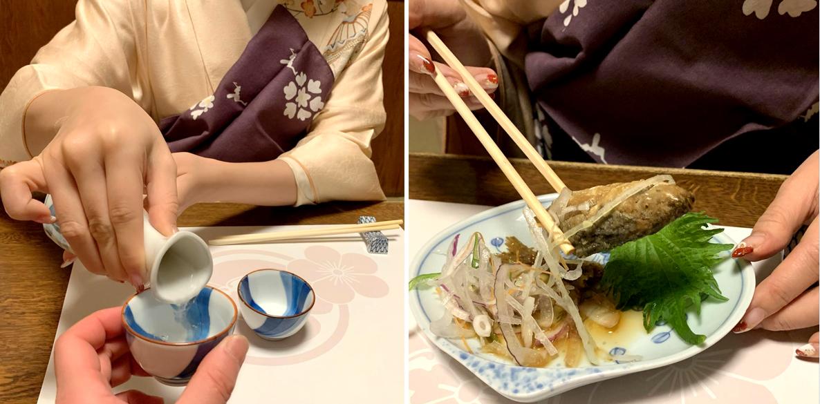 南蛮漬けの甘酢っぱさが熱燗に絶妙に合います！