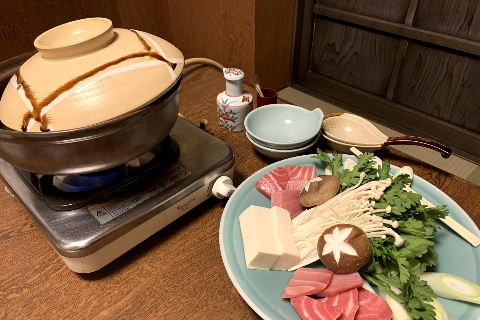 お待ちかねの「ねぎま鍋」