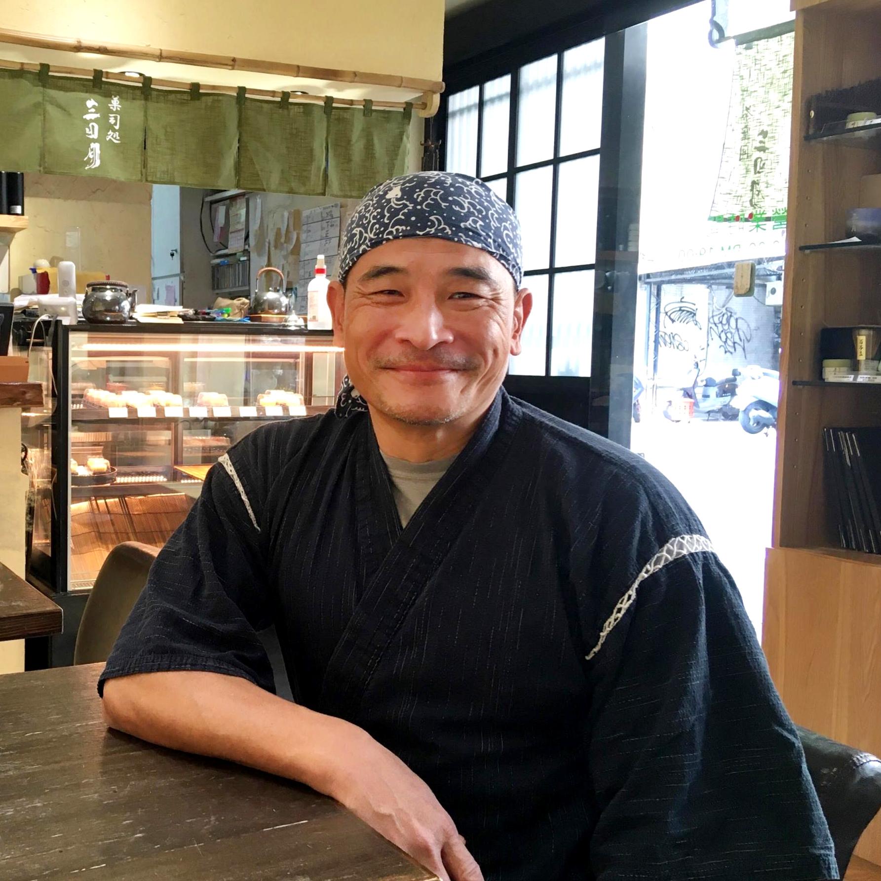和菓子職人の楊さん