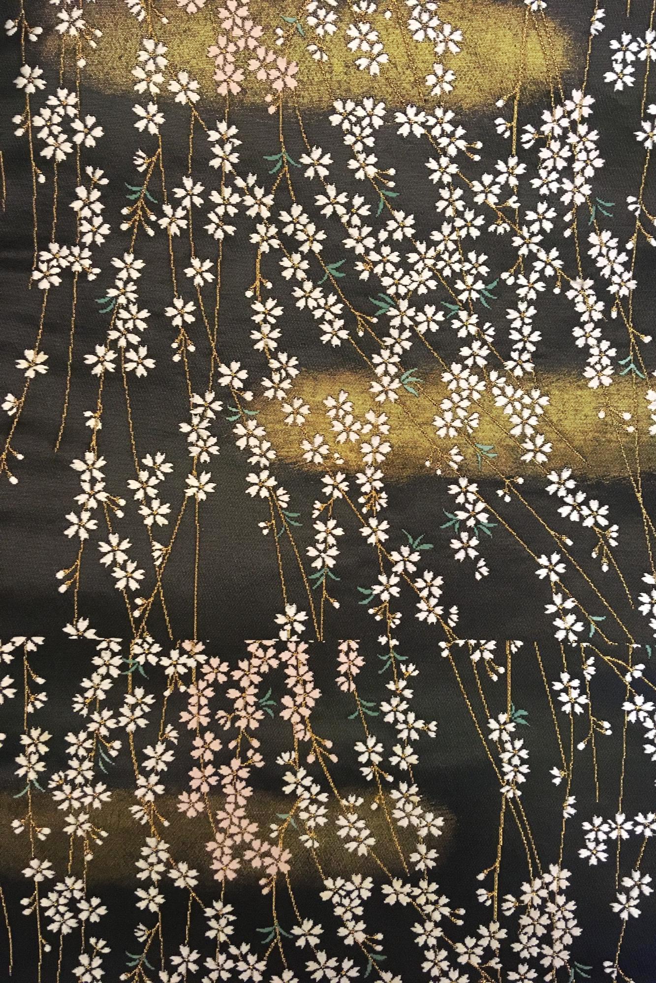 桜柄の帯