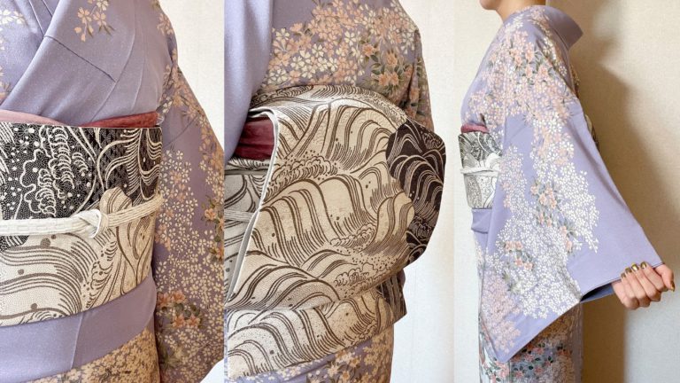 光をはらむ、季節の着物コーディネート