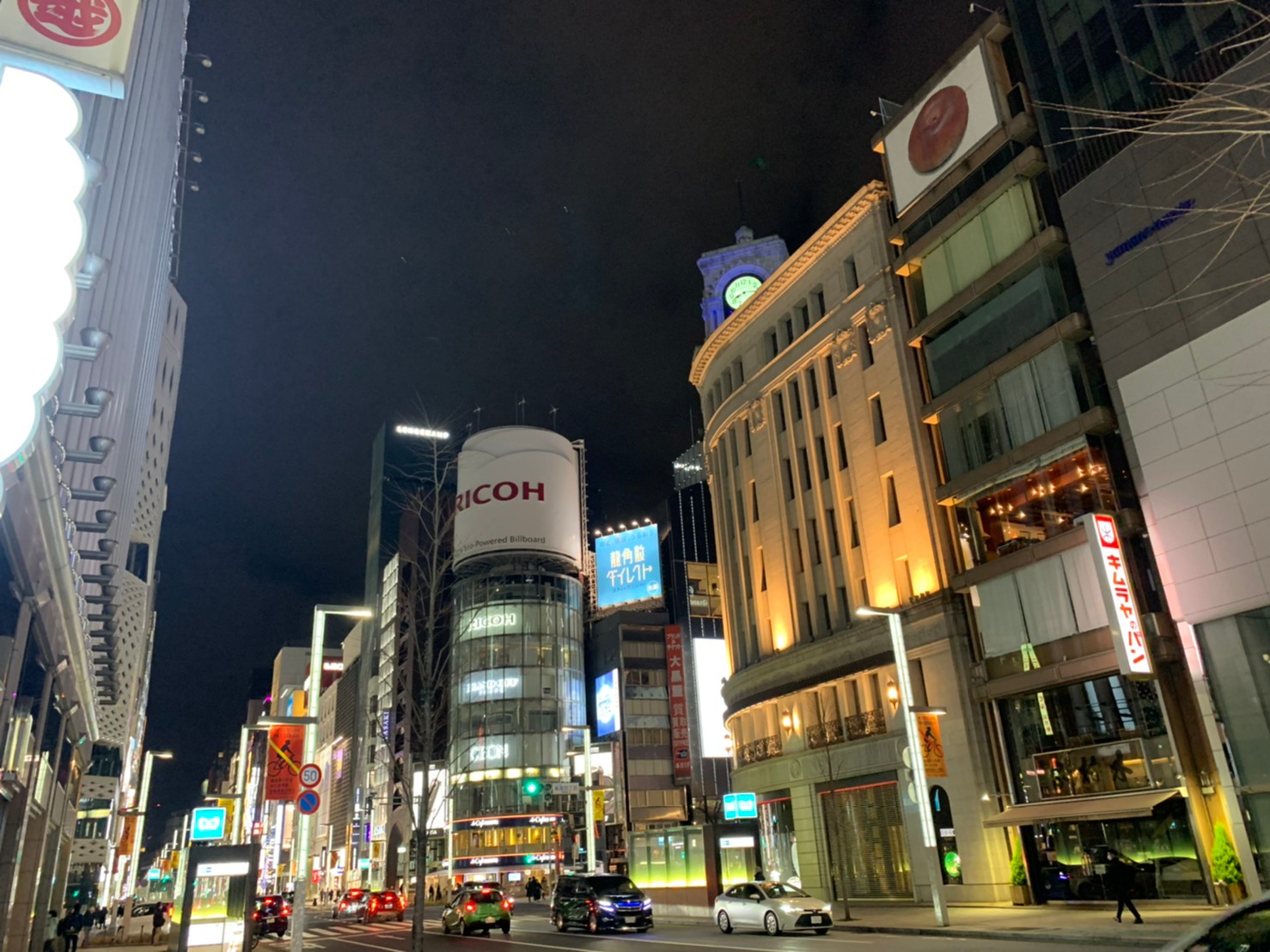 銀座の街並み