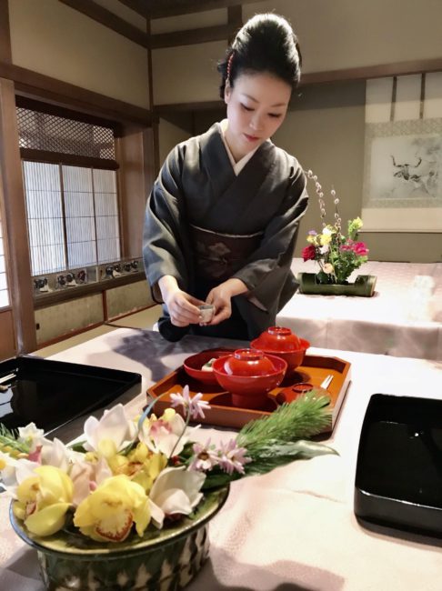 The director of Hakusasonso Hashimoto Kansetsu Museum was Junko Sophie's first benefactor in Kyoto.
