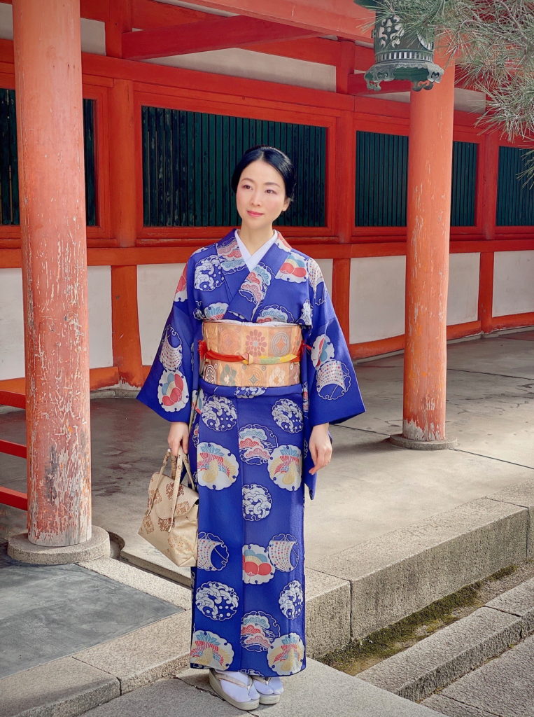 A pattern suitable for each new year or celebration. Junko Sophie often wears it for the first time after becoming an adult