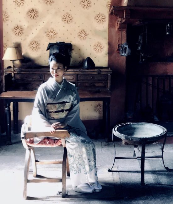 In Italy following the footsteps of Yomokichi Sawaki, her great uncle and art historian.