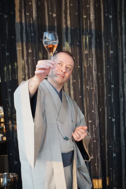 アントニーさんの着物姿