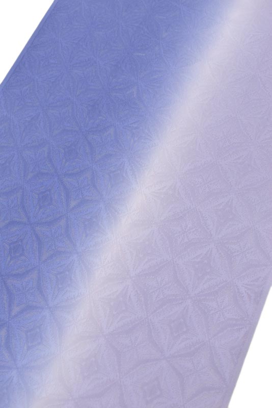 暈し染め紋紗着尺「切子七宝」