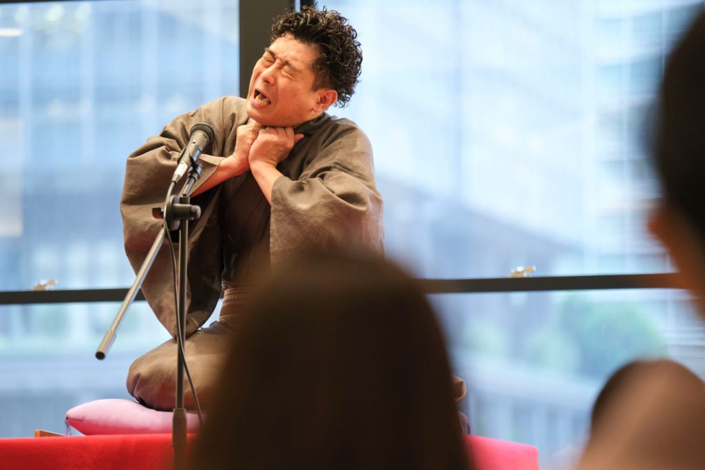 『のめる』噺中の三代目・柳亭小痴楽さん③