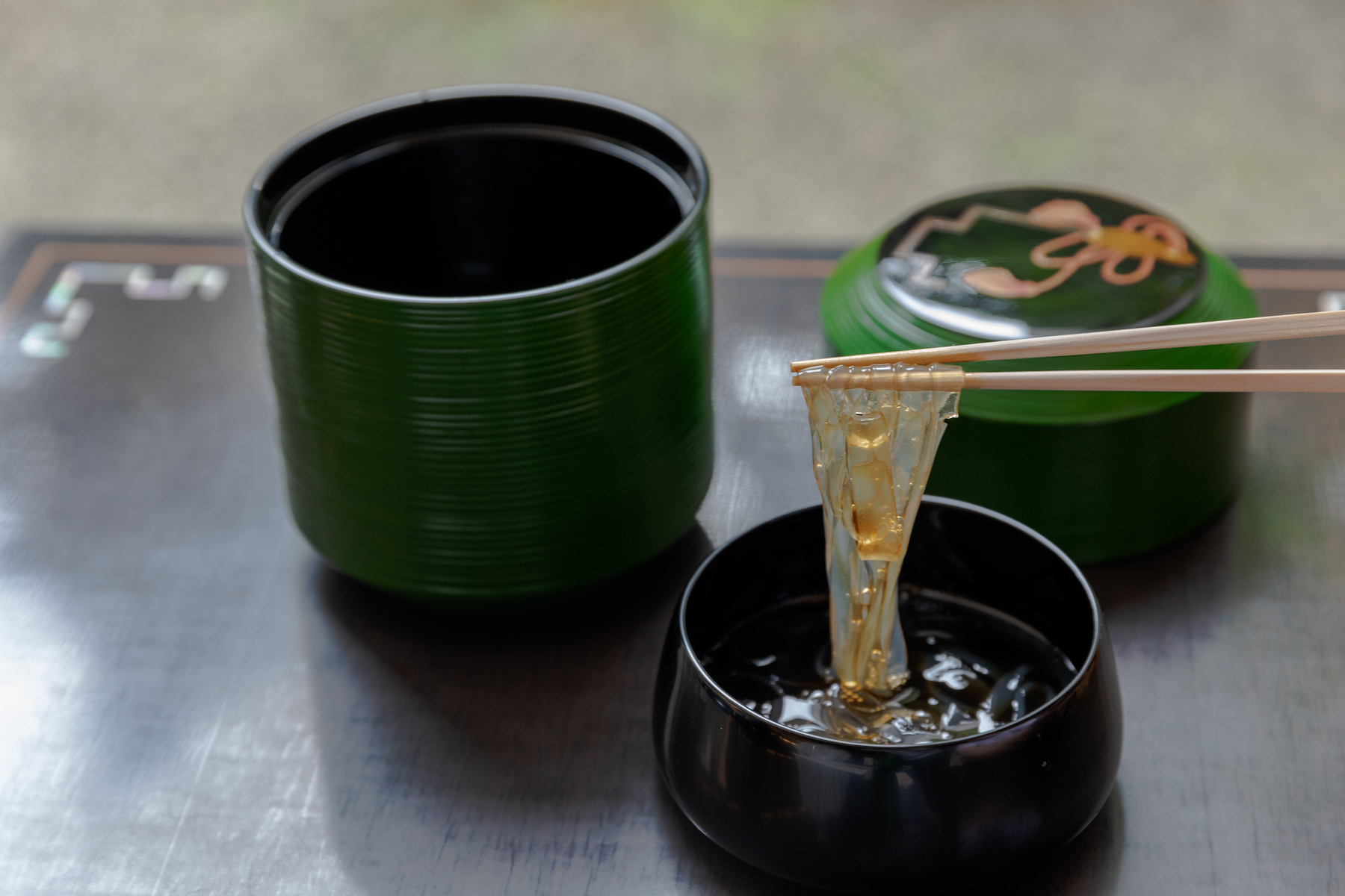 鍵善良房 祇園の涼味『くずきり』 「京都・和の菓子めぐり」vol.9