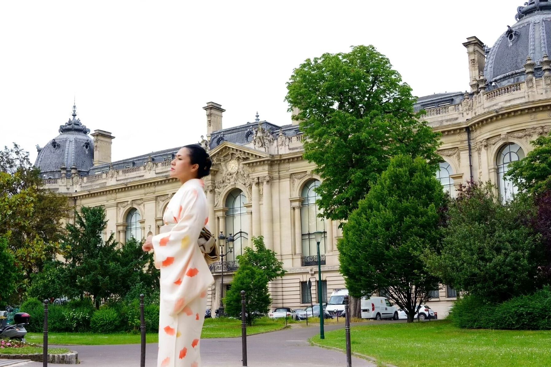夏のパリ、観光名所を着物で 「MariMaedaの着物クリエーション ~PARIS・撮影スポット編~」vol.7