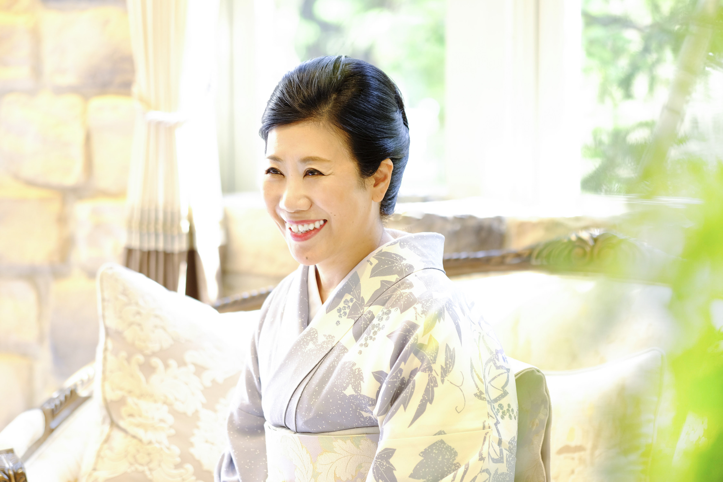 集う人へ心を寄せて― イメージコンサルタント 村田志乃さん 「今、きもので輝くひと」vol.2