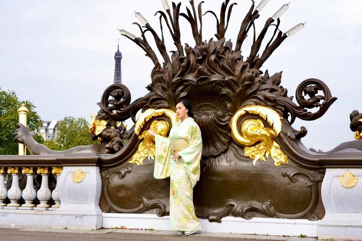 パリ、着物でアート紀行 「MariMaedaの着物クリエーション ~PARIS・フォト旅行編~」vol.8