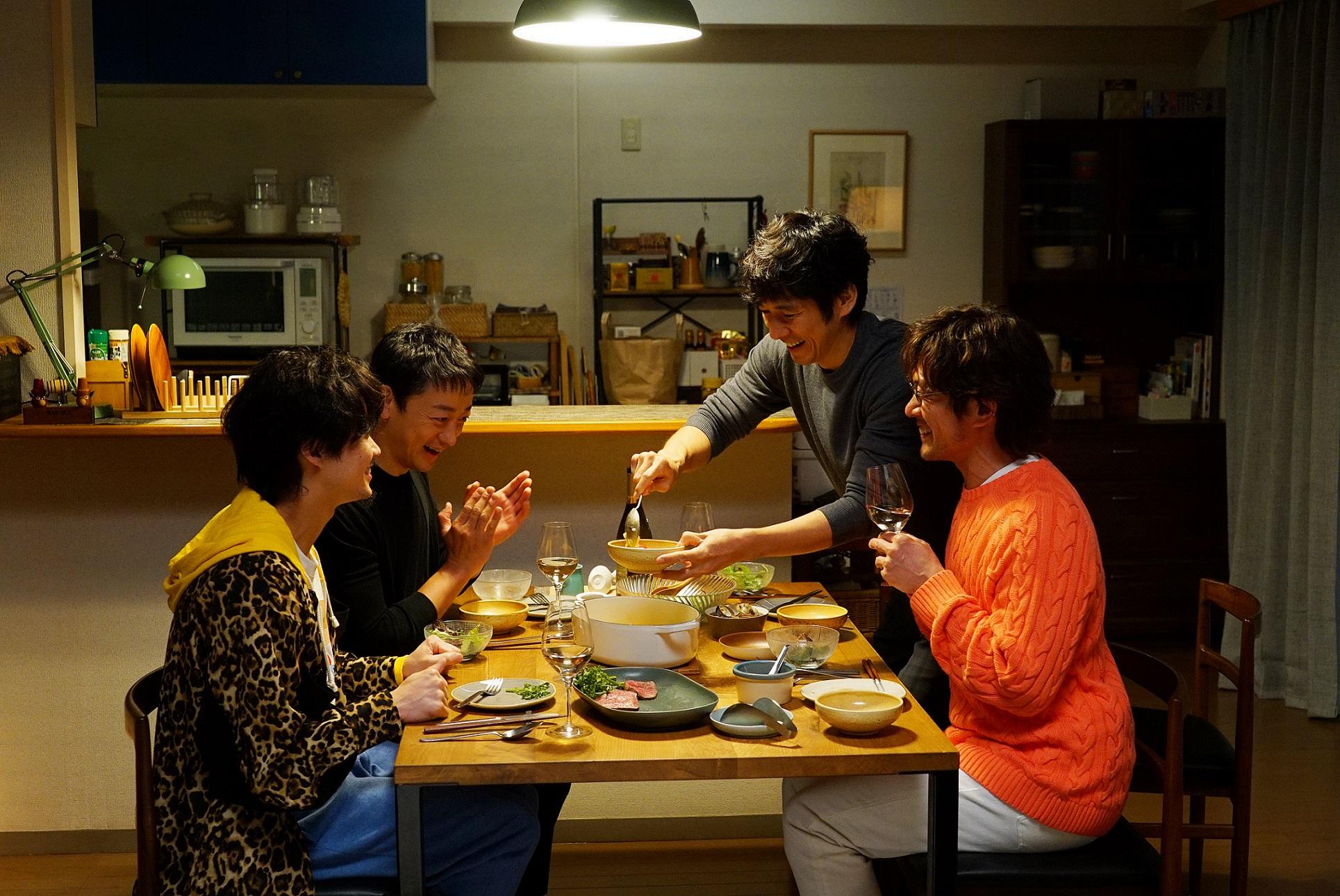 普段着ならではのコーデが差し色に! 劇場版『きのう何食べた?』「きもの de シネマ」vol.6