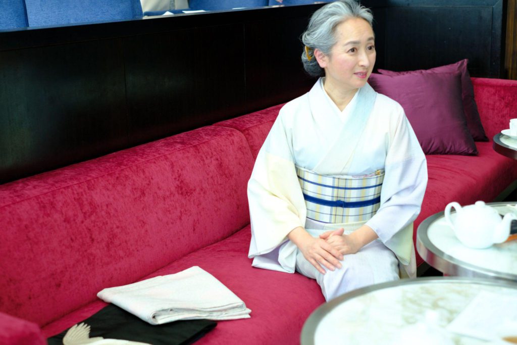 ”近藤サト””着物””牛首紬””白根澤”