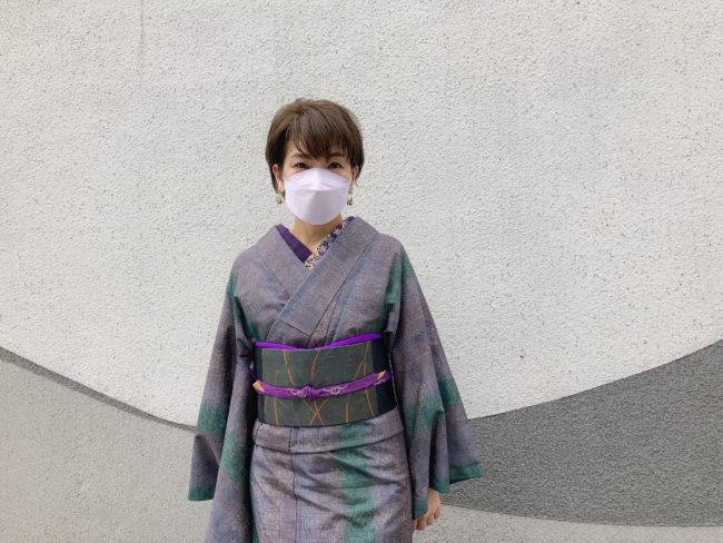 新北投はきもの姿もよく映えます。