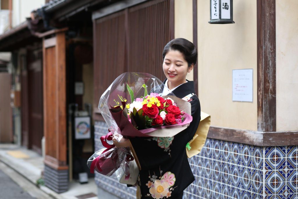 11月1日に芸妓生活に幕を閉じた紗月さん