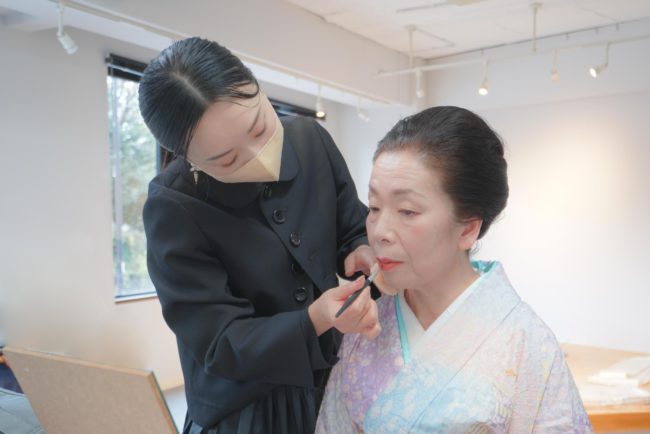 パステル訪問着から、”オトナシック”な華やぎ小紋へ