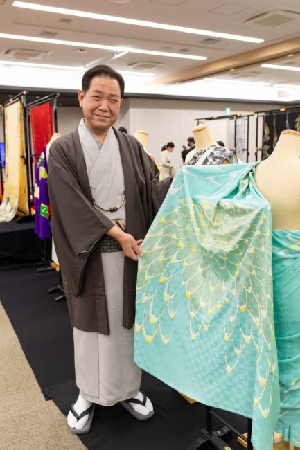京友禅サリーで、日本の卓越した技術を誇る手しごとを世界へ