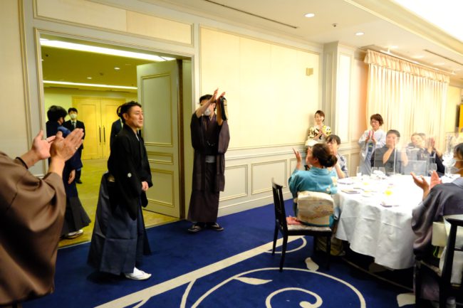 澤村國矢さん入場