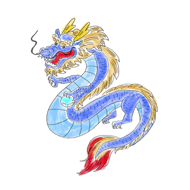 青龍 守護 絵 確認用