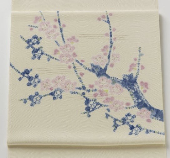 絵絞庵の辻ヶ花帯