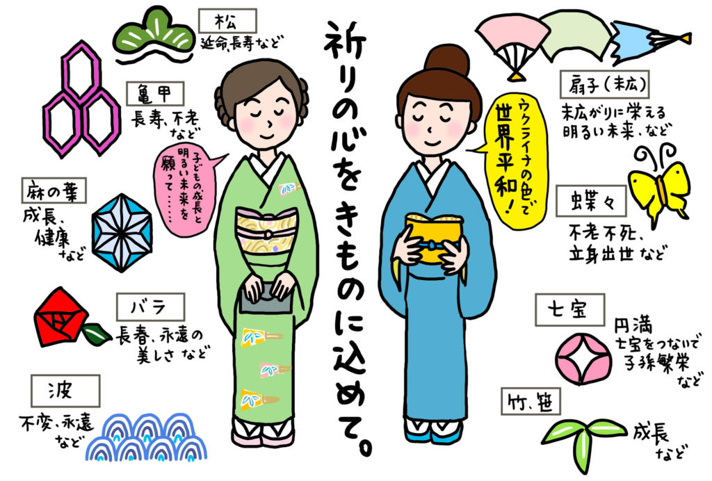 祈りの心をきものに込めて2