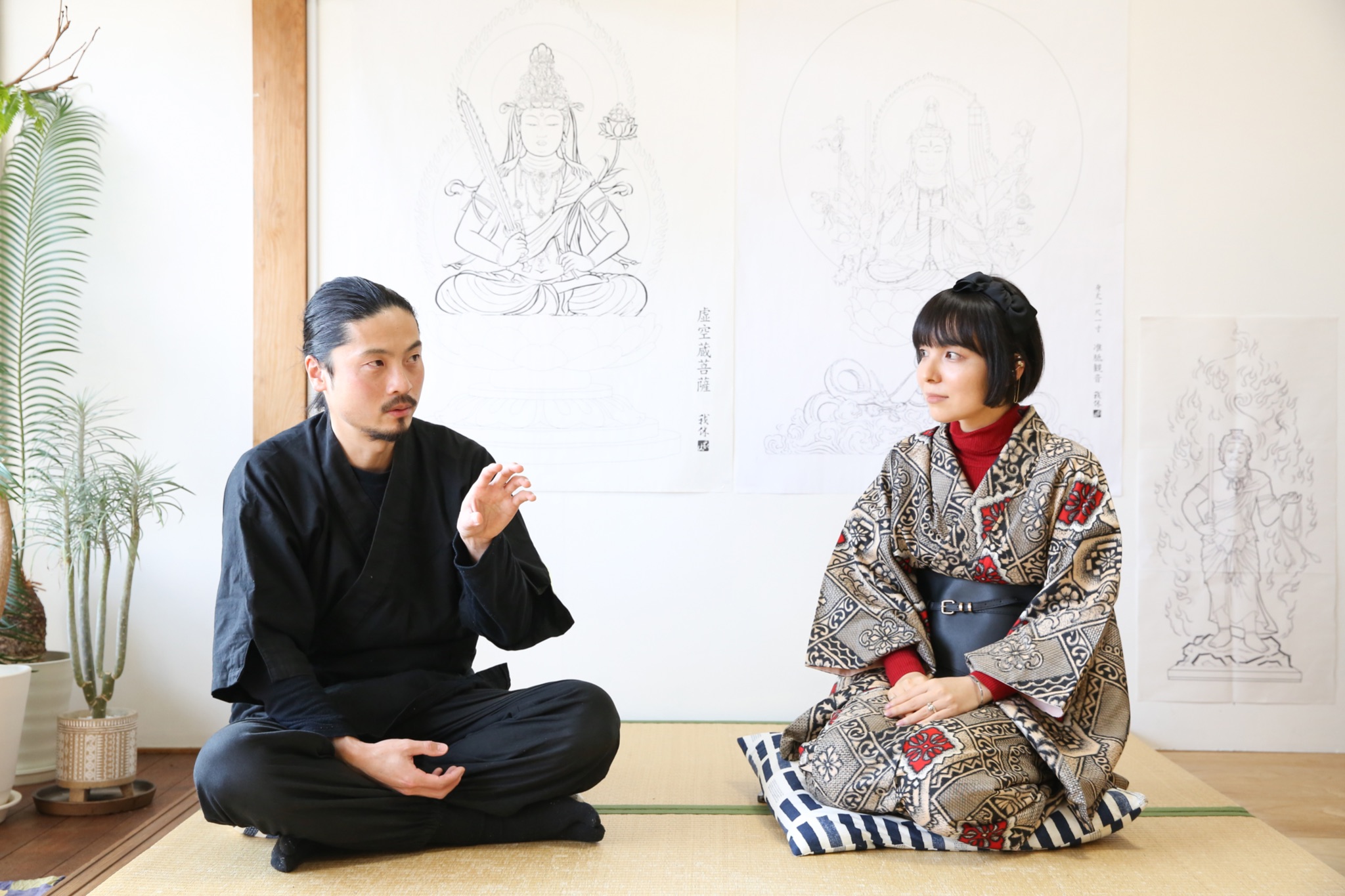オートクチュールの世界から仏師へ。 京仏師 宮本我休さん(前編) 「川原マリア×令和の若手職人」vol.5