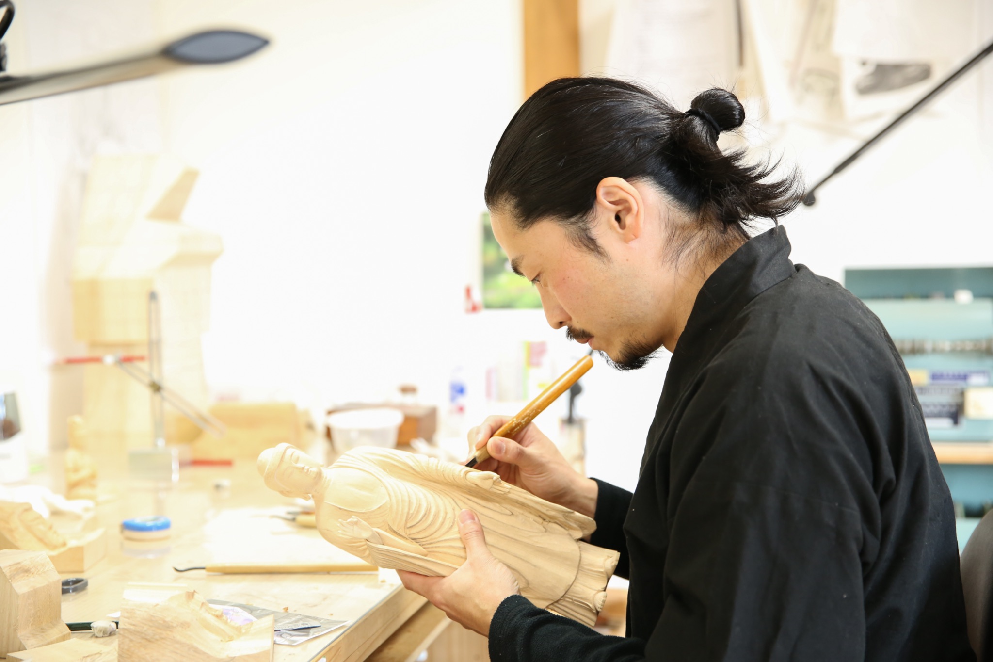 夢は、至高の仏を創ること。 京仏師 宮本我休さん(後編) 「川原マリア×令和の若手職人」vol.6