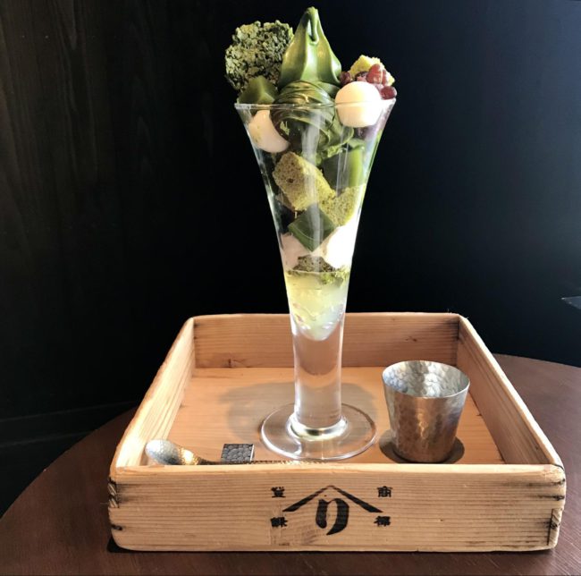 抹茶パフェ