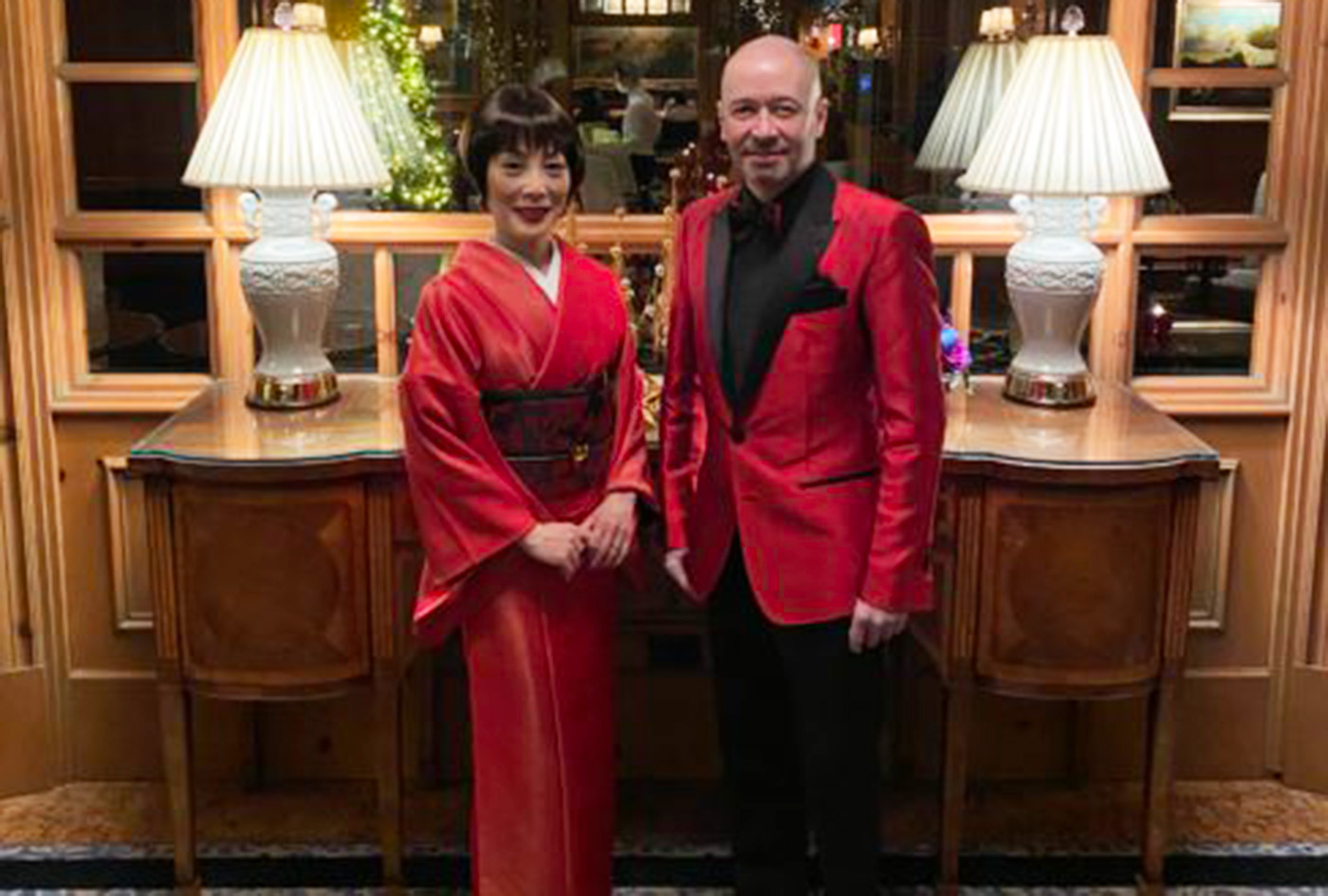 ドゥヴィッレ アントニー 麻由良夫妻「シャンパン4種飲み比べ & パーティに映える着物コーディネートを語るプレミアムサロン」2022年6月11日