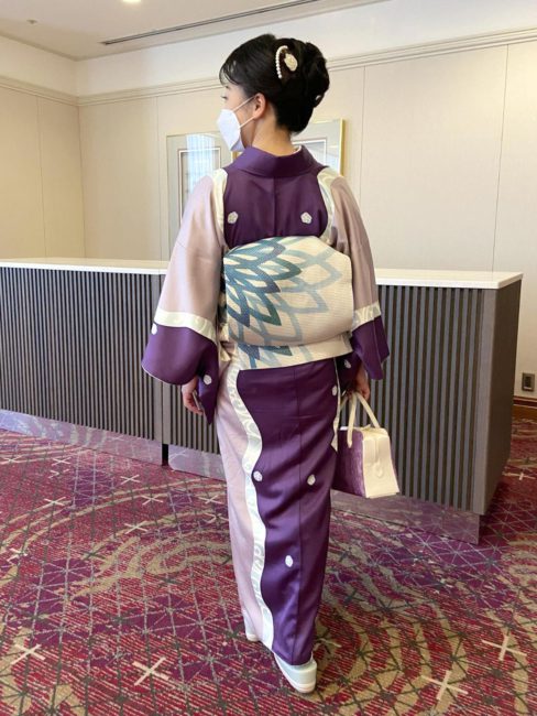 友禅作家の加藤弥生さん