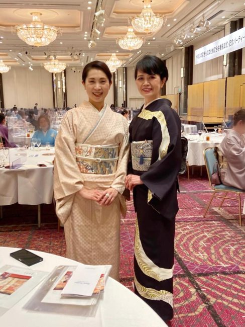 2年ぶりの再会を喜ぶ