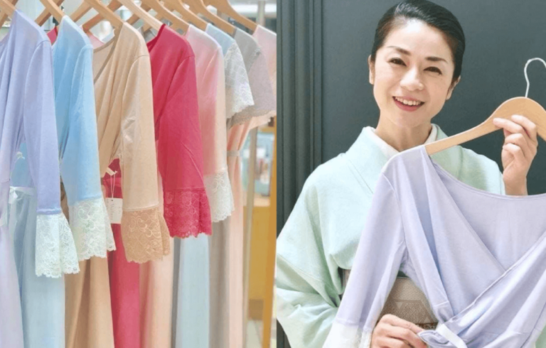 wafureワフレ和装肌襦袢マゼンダ新品未開封